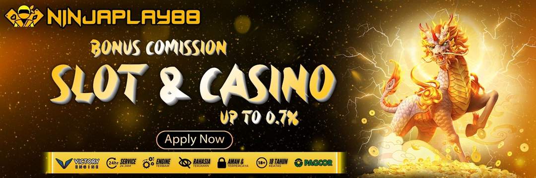 BONUS KOMISI SLOT & CASINO HINGGA 0,7%